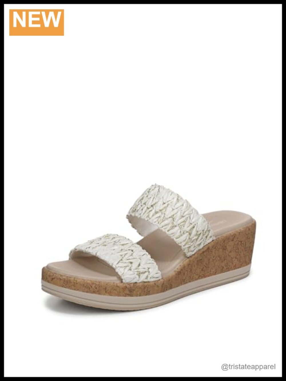 Wedge Slide Sandals Slip On Comfort Sole Casual Ankle Strap